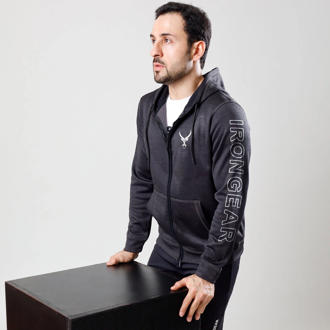 IRONGEAR Fitness MEN'S Power Zipper Hoodie 6 IRONGEAR Fitness MEN'S Power Zipper Hoodie