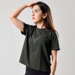 IRONGEAR Fitness WOMEN'S Loose-Fit Crop Top