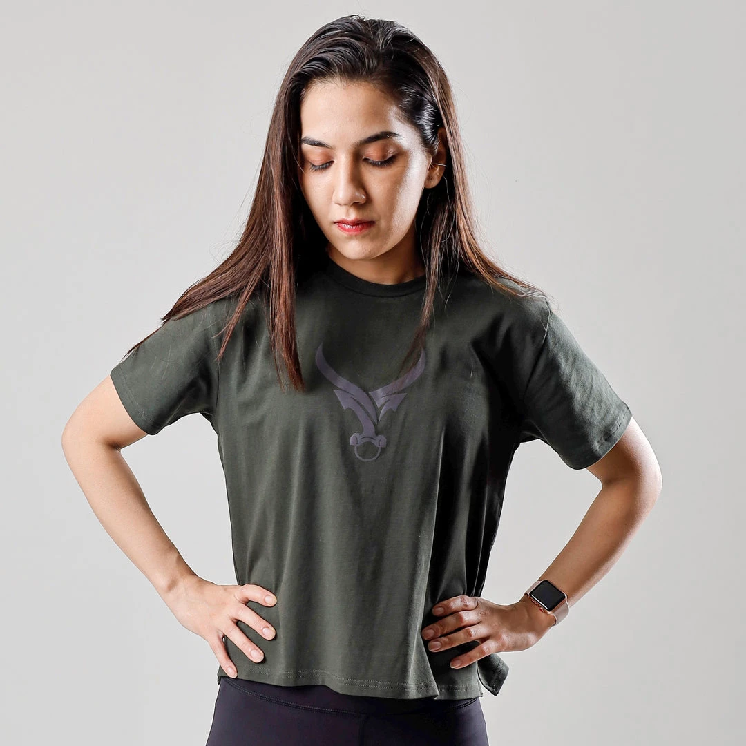 IRONGEAR Fitness WOMEN'S Loose-Fit Crop Top 7 IRONGEAR Fitness WOMEN'S Loose-Fit Crop Top