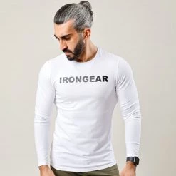 IRONGEAR Fitness MEN'S Classic Long Sleeve Tee