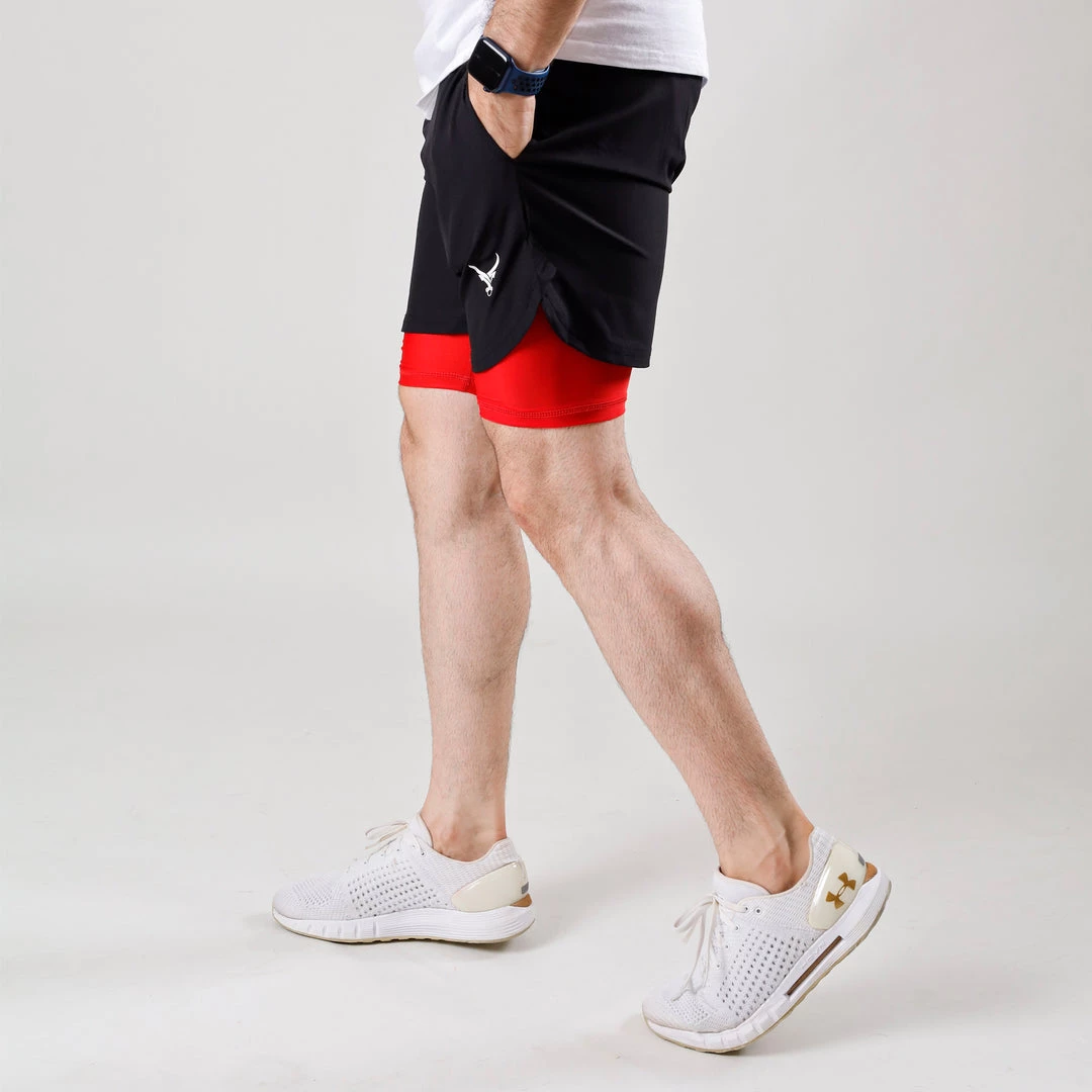 IRONGEAR Fitness Limitless Compression Shorts MEN'S 5 IRONGEAR Fitness Limitless Compression Shorts MEN'S