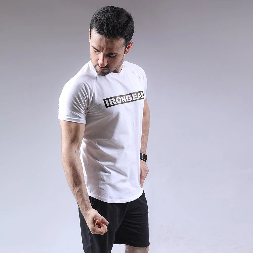 IRONGEAR Fitness MEN'S Block Raglan Tee 4 IRONGEAR Fitness MEN'S Block Raglan Tee