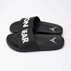 IRONGEAR Fitness Footwear Unisex Power Slides Black/White