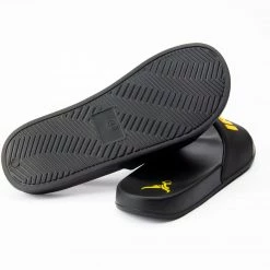 IRONGEAR Fitness MEN'S Unisex Power Slides Black / Yellow