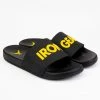 IRONGEAR Fitness MEN'S Unisex Power Slides Black / Yellow