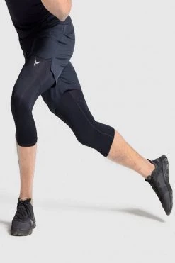 IRONGEAR Fitness Skin Layer Compression Leggings 3/4 MEN'S