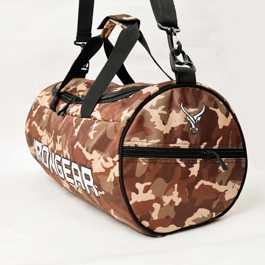 IRONGEAR Fitness Accessories Duffle Bag - Brown Camo 6 IRONGEAR Fitness Accessories Duffle Bag - Brown Camo