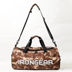 IRONGEAR Fitness Accessories Duffle Bag - Brown Camo