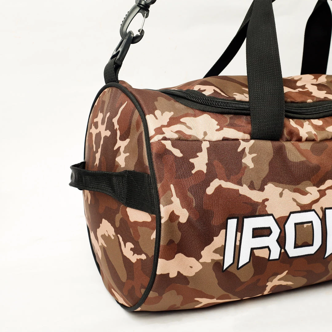 IRONGEAR Fitness Accessories Duffle Bag - Brown Camo 7 IRONGEAR Fitness Accessories Duffle Bag - Brown Camo