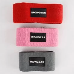 IRONGEAR Fitness Resistance Hip Bands Set
