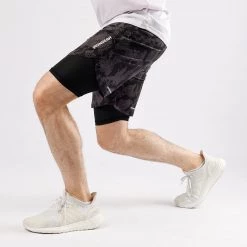 IRONGEAR Fitness Camo Compression Shorts MEN'S