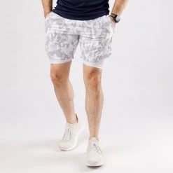 IRONGEAR Fitness Camo Compression Shorts MEN'S