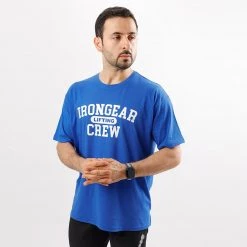 IRONGEAR Fitness Lifting Crew Oversized Tee