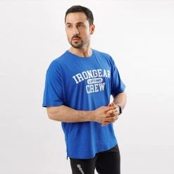 IRONGEAR Fitness Lifting Crew Oversized Tee