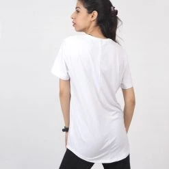 IRONGEAR Fitness Dipped Hem Short Sleeve For Ladies