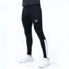 IRONGEAR Fitness Quick Dry IRON Trouser Black White Half Stripe (B) 1 IRONGEAR Fitness Quick Dry IRON Trouser Black White Half Stripe (B)