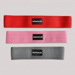 IRONGEAR Fitness Resistance Hip Bands Set