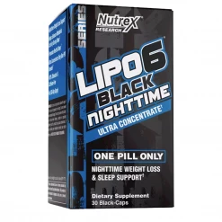 Nutrex LIPO-6 BLACK NIGHTTIME (30 CAPS)