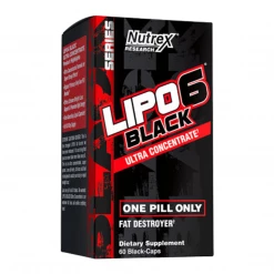 NUTREX LIPO 6 BLACK ULTRA CONCENTRATE 60 CAPS