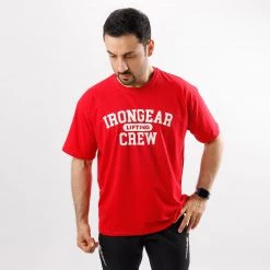 IRONGEAR Fitness MEN'S Lifting Crew Oversized Tee