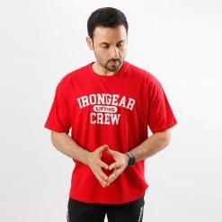 IRONGEAR Fitness MEN'S Lifting Crew Oversized Tee