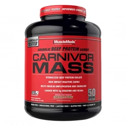 MuscleM Supplements Carnivor Mass 6lbs
