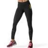IRONGEAR Fitness Mighty Leggings Black (Yellow Logo)