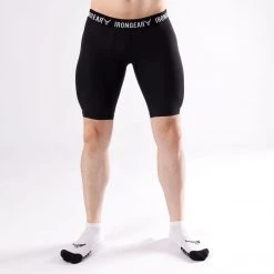 IRONGEAR Fitness Men's Long Compression Shorts