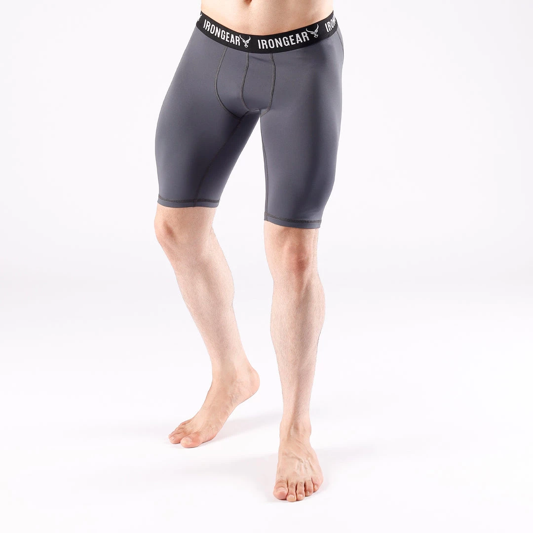 IRONGEAR Fitness Men's Long Compression Shorts 3 IRONGEAR Fitness Men's Long Compression Shorts