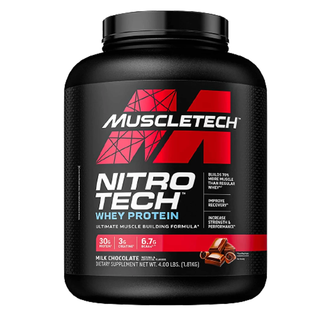 Muscle Tech Supplements NITRO TECH - Protein - 4.0 Lbs 3 Muscle Tech Supplements NITRO TECH - Protein - 4.0 Lbs