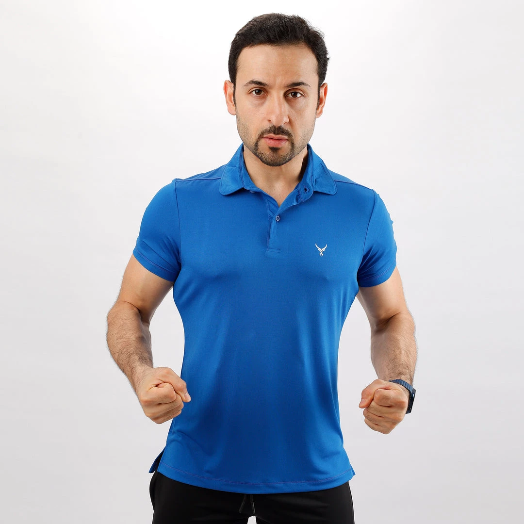 IRONGEAR Fitness Flex-Fit Polo MEN'S 6 IRONGEAR Fitness Flex-Fit Polo MEN'S