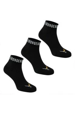 IRONGEAR Fitness Sports Socks For Unisex - Pack Of 3 Accessories